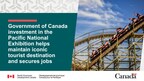 Government of Canada investment in the Pacific National Exhibition helps maintain iconic tourist destination and secures jobs