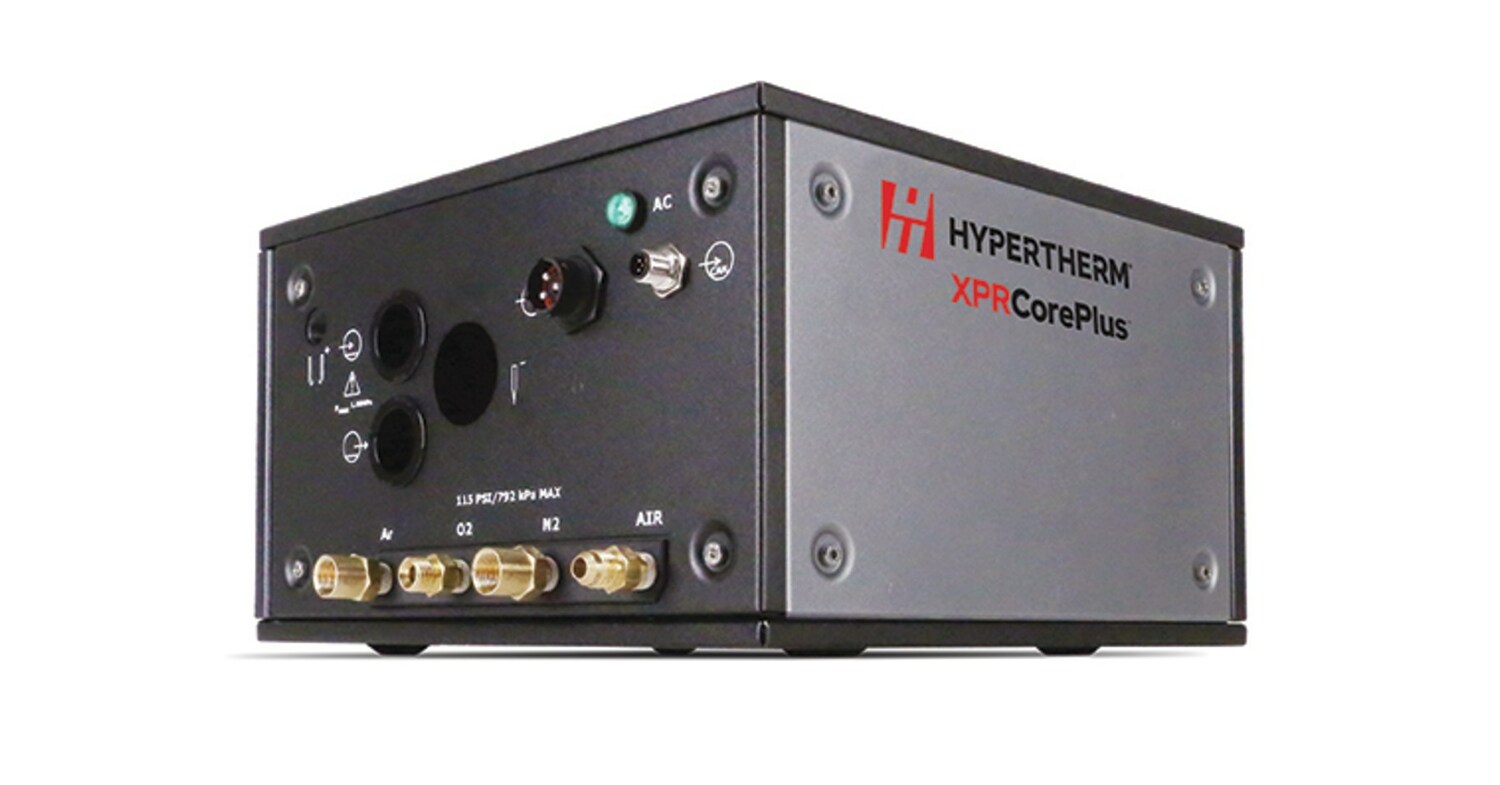 Hypertherm Associates anuncia o console de conex&atilde;o de g&aacute;s CorePlus para sistemas de corte XPR