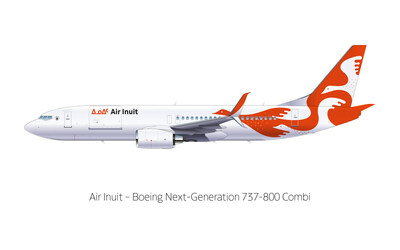 Boeing Next-Generation 737-800 Combi (CNW Group/Air Inuit)