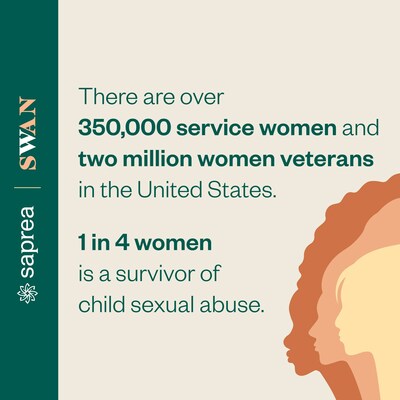 Saprea and Service Women's Action Network (SWAN) are partnering up in the battle against child sexual abuse.