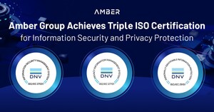 Amber Group Achieves Triple ISO Certification for Information Security and Privacy Protection