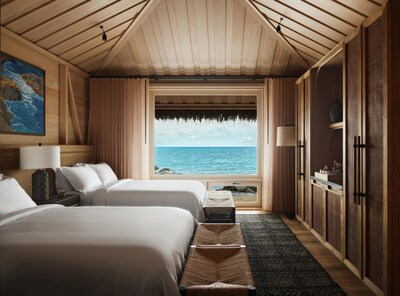 Black Sand Beach Suite. Credit to Kona Village, A Rosewood Resort.