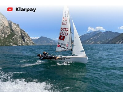Klarpay AG partners with Janut Angehrn and Julie Herzig, part of the Swiss Youth Olympic Sailing talent pool, as their official sponsor.