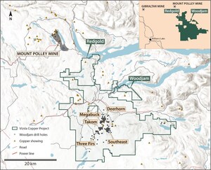 VIZSLA COPPER BEGINS DRILLING AT WOODJAM COPPER-GOLD PROPERTY