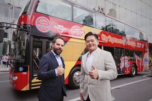 "Elephant Bus Tours" partners with "City Sightseeing" to elevate the bus tour experience with open-top double-deckers for the first time in Bangkok "Elephant Bus Tours" partners with "City Sightseeing" to elevate the bus tour experience with open-top double-deckers for the first time in Bangkok