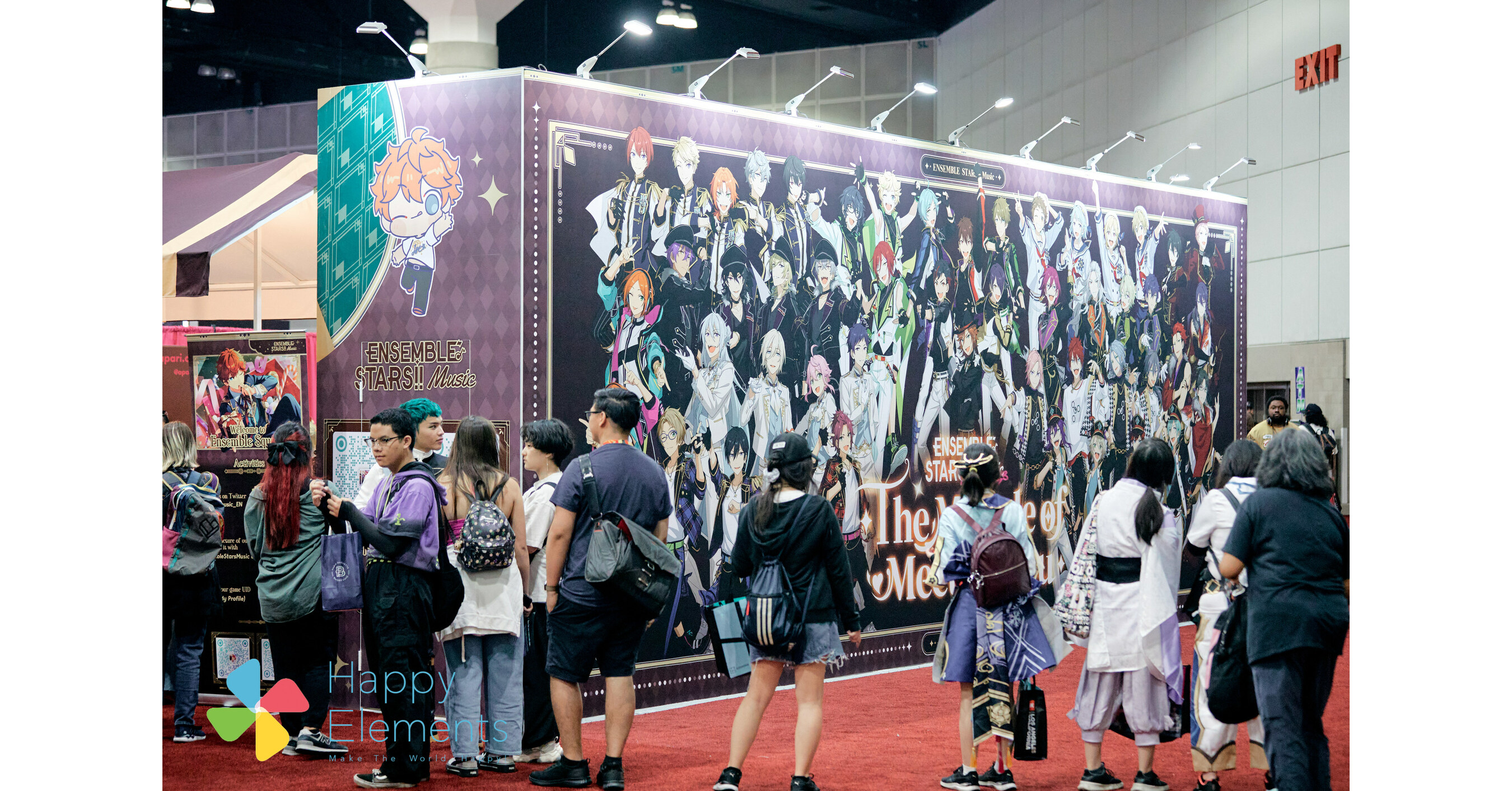 Ensemble Stars!!Music First Time to Anime Expo 2023, Celebrated Its First  Anniversary