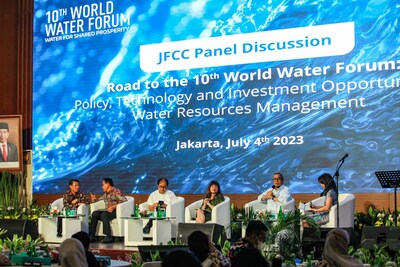 JFCC Panel Discussion Road to the 10th World Water Forum "Policy, Technology, and Investment Opportunity Water Resources Management" (PRNewsfoto/Secretariat of the 10th World Water Forum)