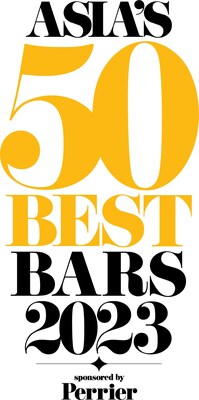 Asia's 50 Best Bars 2023 Logo (PRNewsfoto/50 Best)