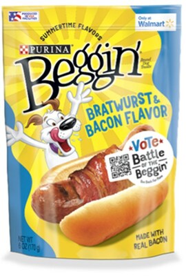 Through Sept. 30, dog lovers can vote for the next Beggin' flavor