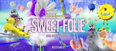 "Sweet folie", the new OASIS immersion exhibition, at the Palais des congrès de Montréal (CNW Group/Palais des congrès de Montréal)