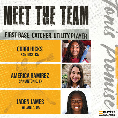 Toni's Promise Meet the Team - first base, catcher, utility player