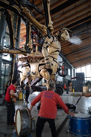 Un verano de altos vuelos en la Halle de la Machine (en Toulouse)