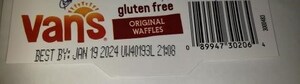 Urgent Food Recall of Van's Gluten Free Original Waffles Due to the Presence of Undeclared Wheat