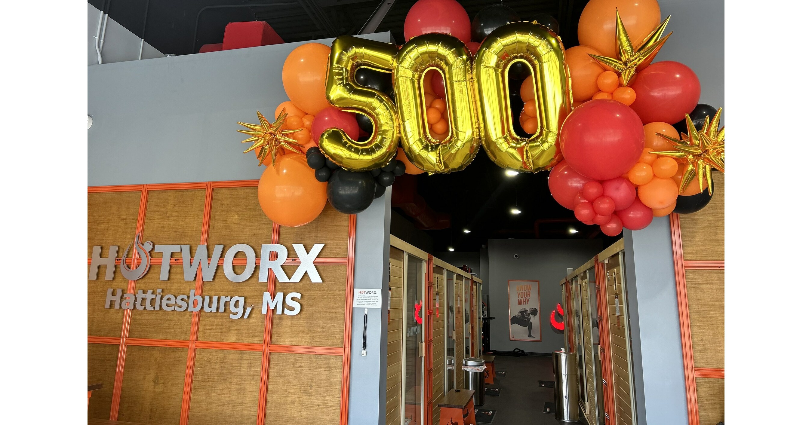 HOTWORX OPENS 500 FRANCHISE LOCATIONS IN 6 YEARS