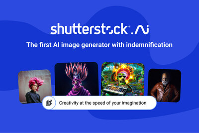 Shutterstock offre le premier générateur d’images IA avec indemnisation.