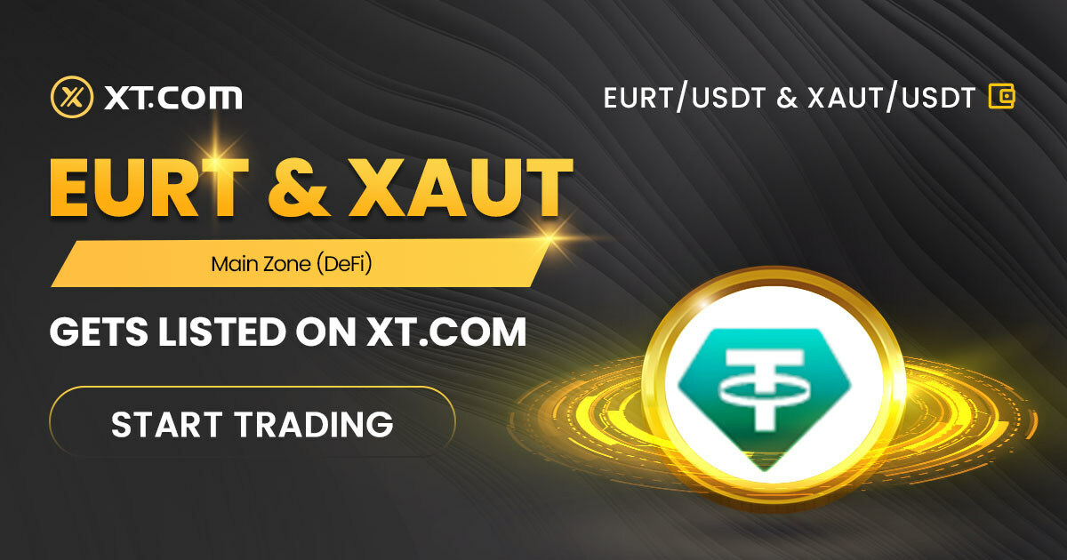 Euro Tether (EUR₮) and Tether Gold (XAU₮) To Be Listed on XT.COM - Vimarsana News