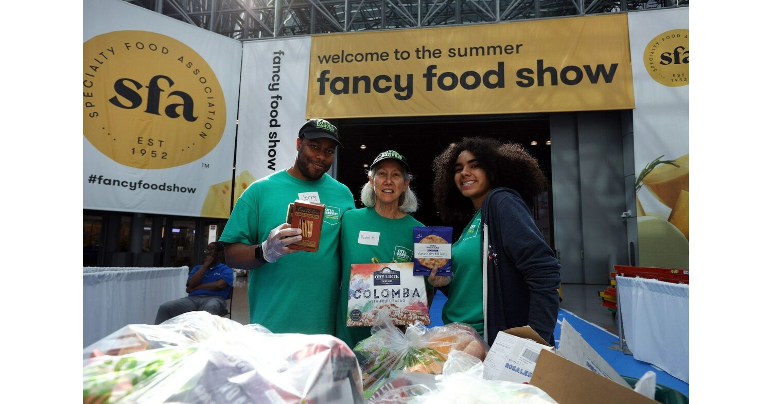 Specialty Food Association Summer Fancy Food Show Exhibitors Donate ...
