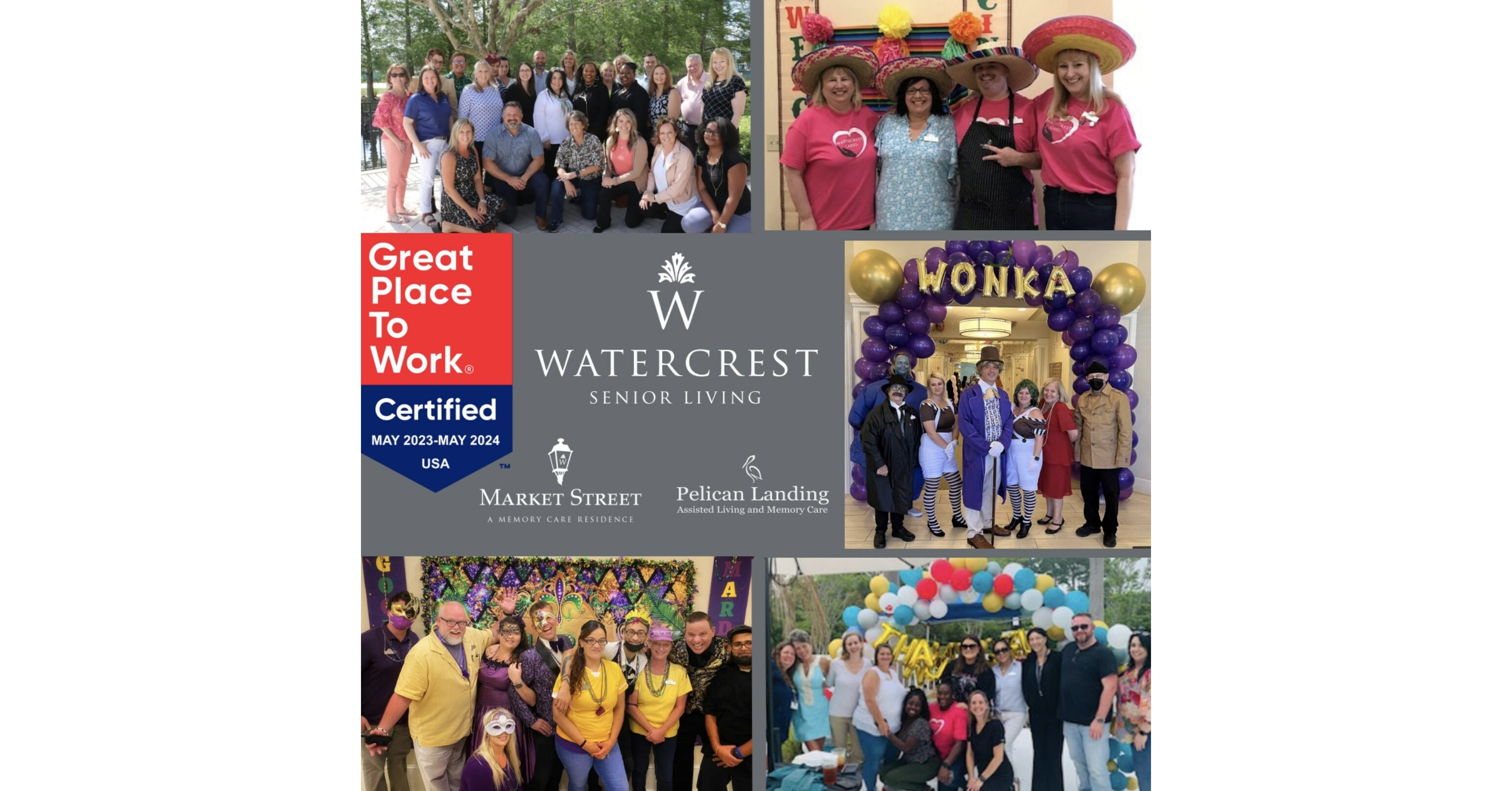 Watercrest Senior Living Group Achieves Certification as a Great Place