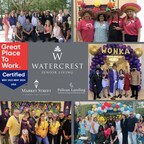 Watercrest Senior Living Group Achieves Certification as a Great Place to Work® For Six Consecutive Years