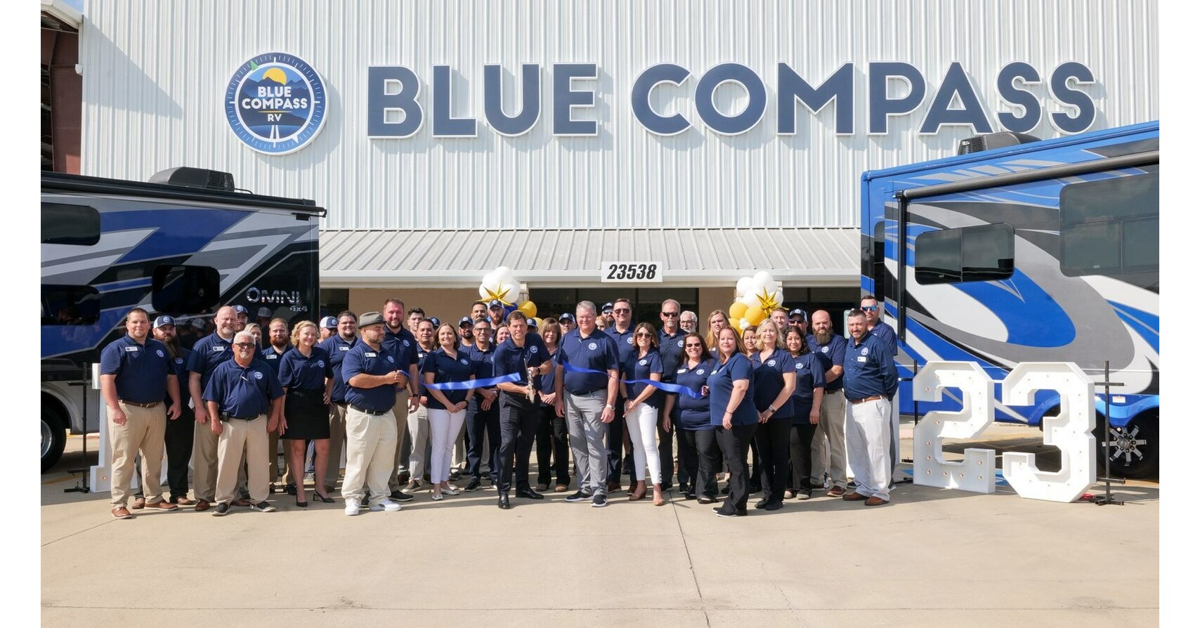 Blue Compass RV Completes Brand Rollout in Texas