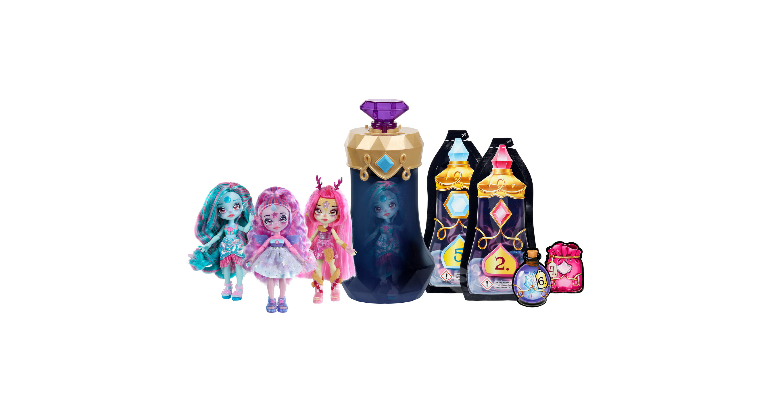 Moose Toys' Award-Winning Magic Mixies Brand Expands with Magic Mixies Magic  Lamp; Enters Doll Category with Magic Mixies Pixlings