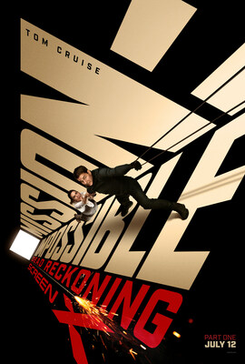 MISSION: IMPOSSIBLE – DEAD RECKONING PART ONE ScreenX Exclusive Art