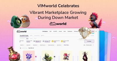With an active community, VIMworld has witnessed an impressive number of sales, demonstrating the growing popularity and value of the platform despite the downturn in the market.