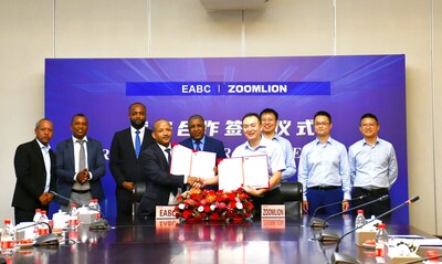 Zoomlion assina acordo de cooperação estratégica com a EABC durante 3ª China-Africa Economic e Trade Expo, promovendo ainda mais o desenvolvimento conjunto com parceiros africanos