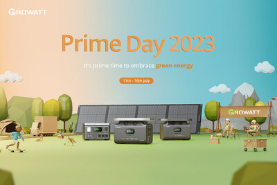 Growatt Offers Special Deals on Portable Power Solutions Across All Platforms During Prime Day 2023