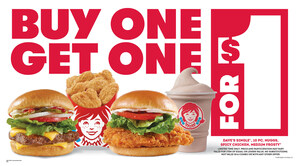 SUMMER SAVINGS ALERT: WENDY'S ANNOUNCES NEW BOGO FOR $1 DEAL