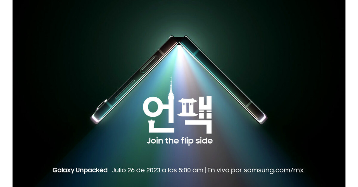 [Invitaci&oacute;n] Galaxy Unpacked Julio 2023: Join the Flip Side