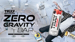 Lightly Fantastic: Truly Hard Seltzer Defies Gravity and Expectations With 'Zero Gravity Bar'
