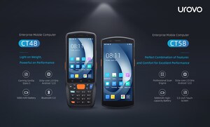 Urovo lanzó las nuevas computadoras móviles empresariales CT48 y CT58 para un uso cómodo y ligero.