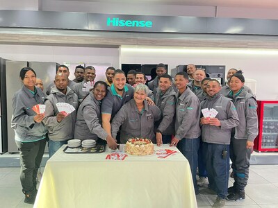 Hisense South Africa Gives PNA vouchers to the value of R105 000 Back to Its Employees with the Helping Hand of PNA
