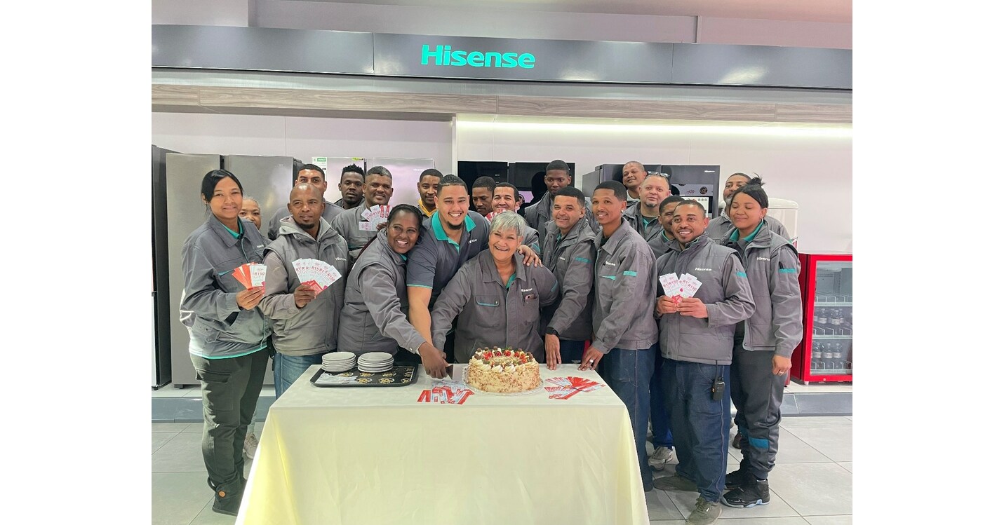 Hisense South Africa Gives Back to Its Employees with the Helping Hand