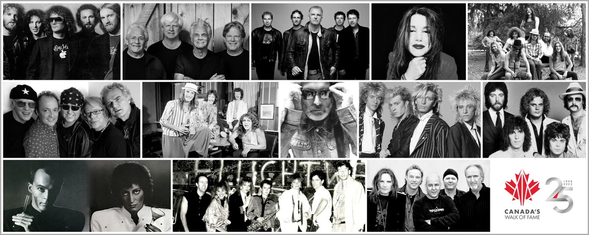 CANADA'S ROCK OF FAME - The Largest-Ever 'Mega' Induction of Canadian Music  Icons