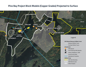 Callinex Announces High-Grade Copper Maiden Mineral Resource Estimate at its Pine Bay Project in Manitoba
