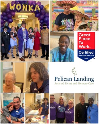 Pelican Landing Assisted Living and Memory Care in Sebastian, Fla celebrates six consecutive years as a certified Great Place to Work under the operational management of Watercrest Senior Living.