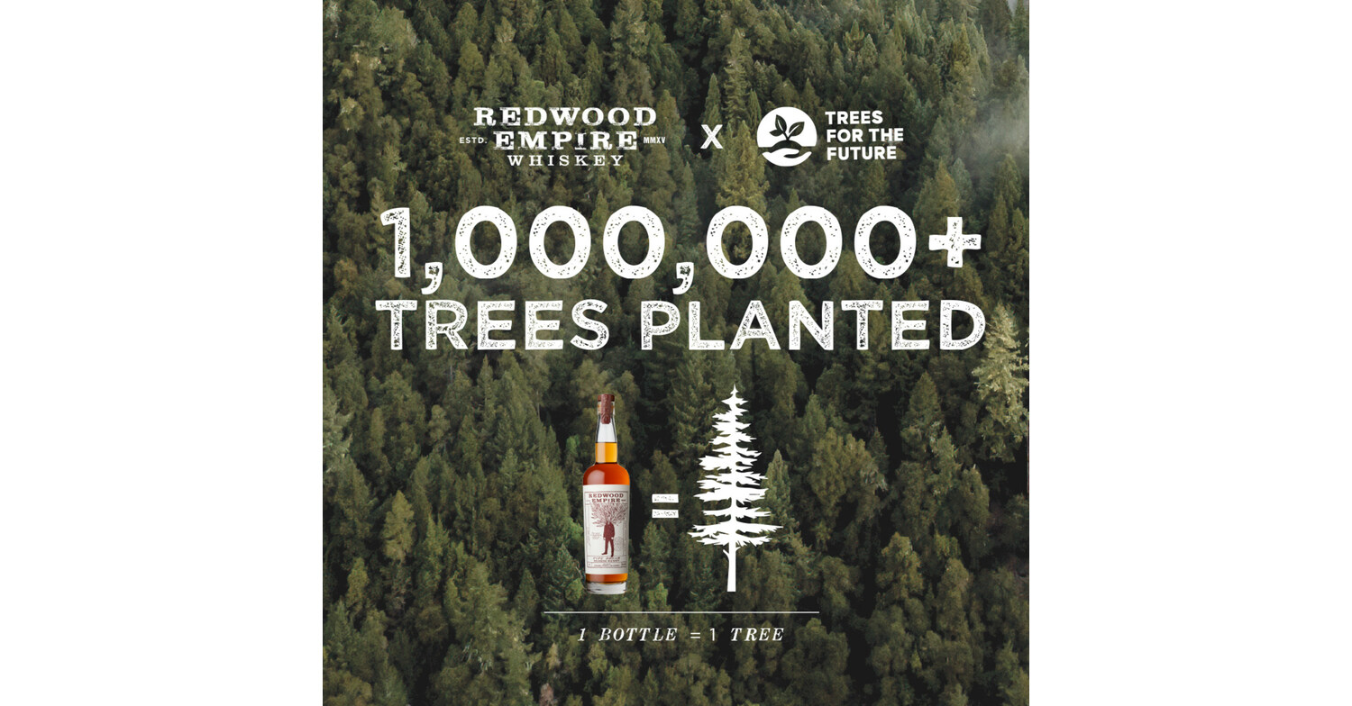 Redwood Empire Whiskey Plants One Million Trees