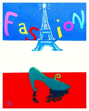 International Fashion Flag by Lowell S.V. Devin Unites 1.7 T. Fashion Market