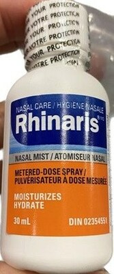 Atomiseur nasal Rhinaris, 30 mL (Groupe CNW/Santé Canada)