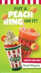 Rita's Italian Ice &amp; Frozen Custard Introduces Second New Flavor in 2023 - Peach Ring Italian Ice