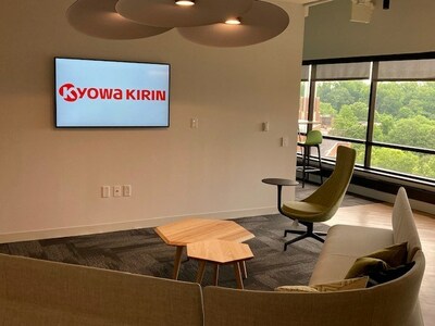 Kyowa Kirin's new North American headquarters, the hub for 600+ employees, features open collaboration space aimed at driving innovation.