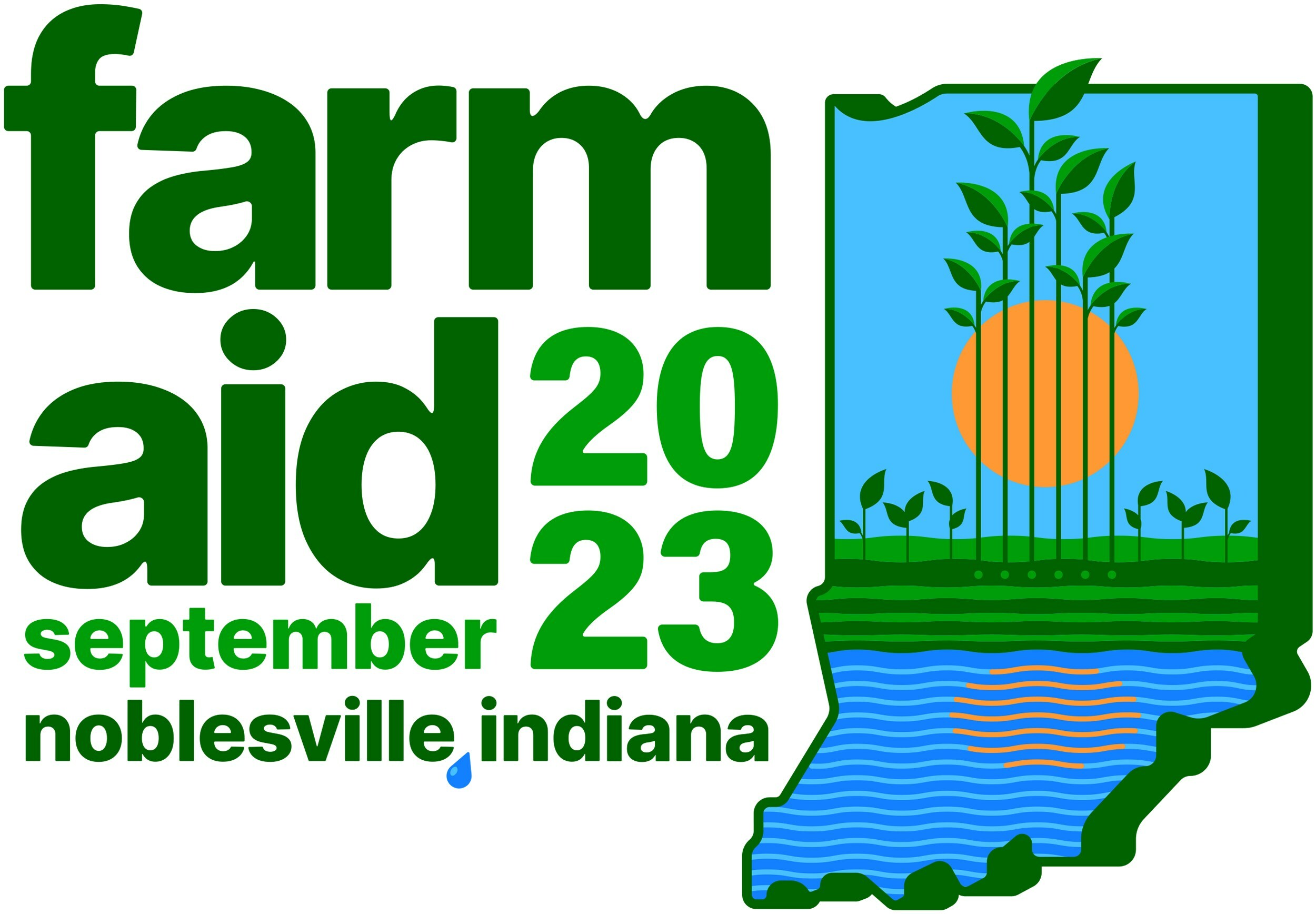 Farm Aid 2023 will take place in Noblesville, Indiana on September 23 (PRNewsfoto/Farm Aid)