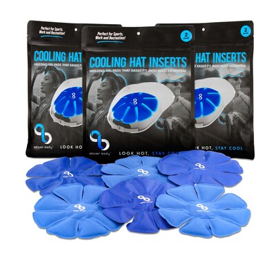 Cooling Hat Inserts by Chiller Body