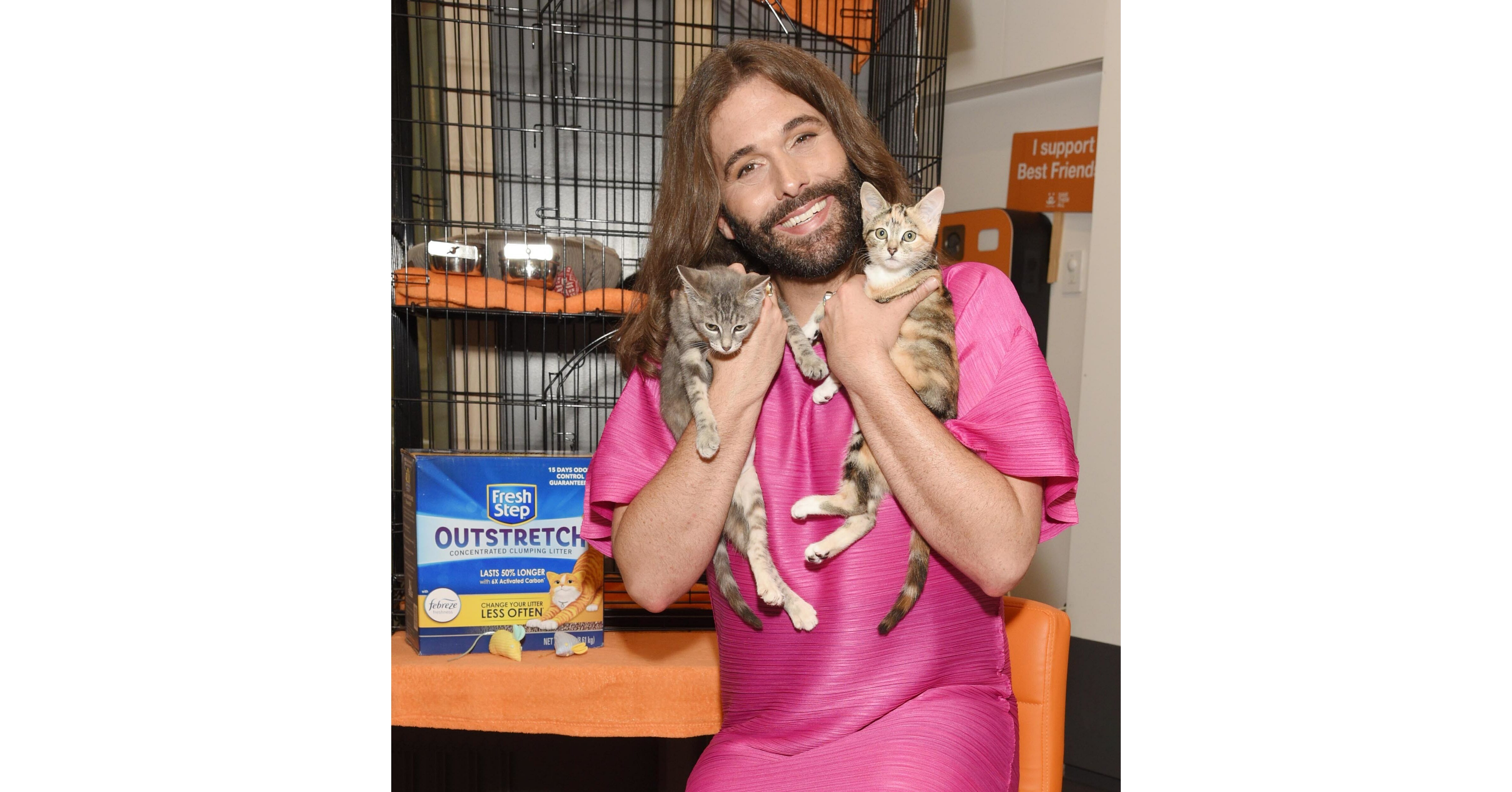 Fresh Step® and Jonathan Van Ness Aren't "Kitten" About Cat Adoption