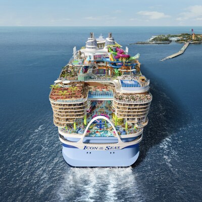 Royal Caribbean International's Icon of the Seas (PRNewsfoto/Royal Caribbean Group)
