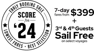 Princess Launches Prime Offer for 2024 Sailings - "Score for '24 Sale" Will Be the Lowest Deals for Next Year