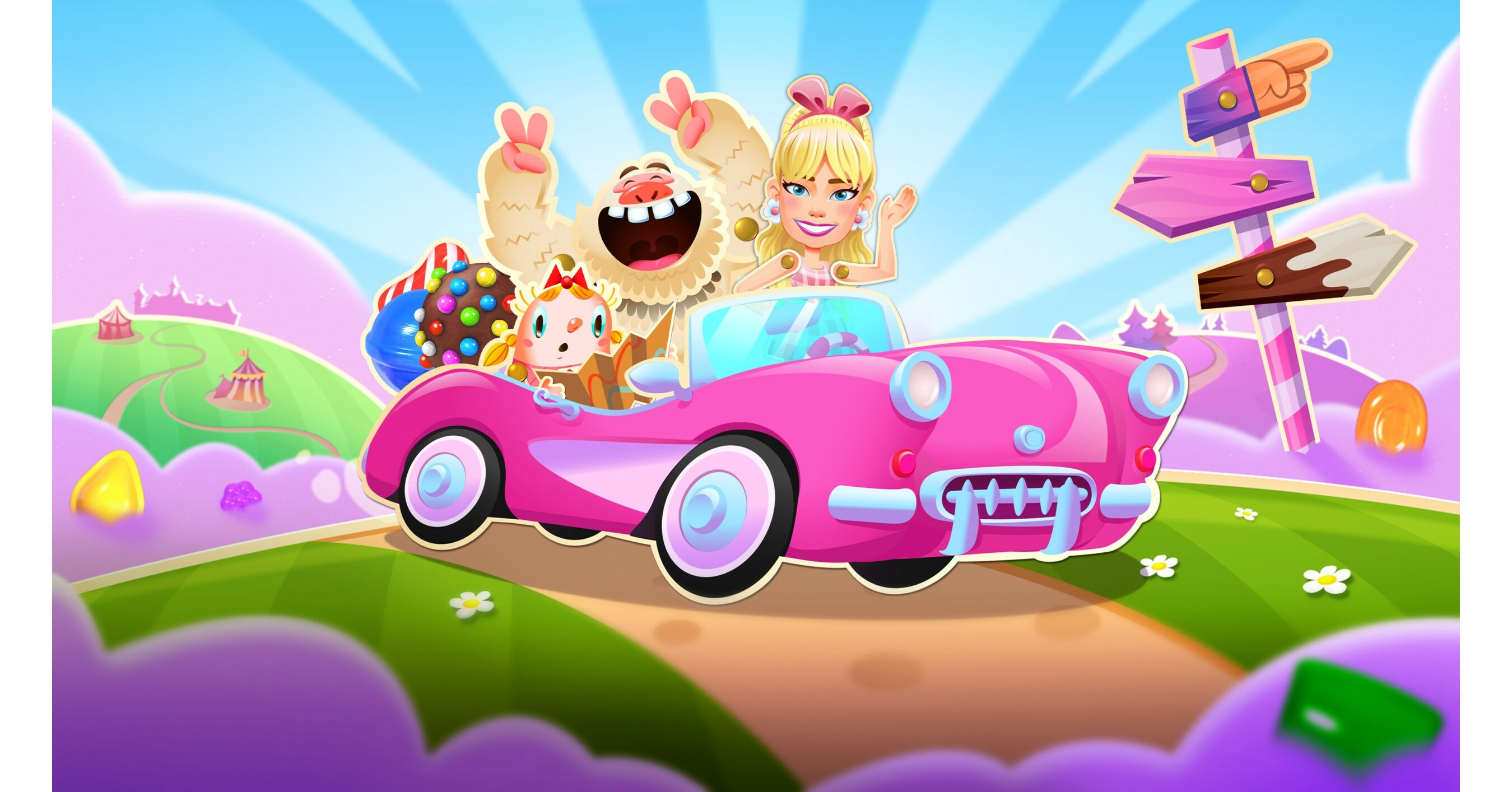 Hi BARBIE, Come On, Let's Go…Play Candy Crush®! BARBIE® and Candy Crush Saga  Team Up for the Ultimate Pink-tastic Partnership, Creating a One-of-a-Kind  Fantasy World for Players