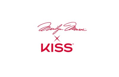 Marilyn Monroe x KISS logo